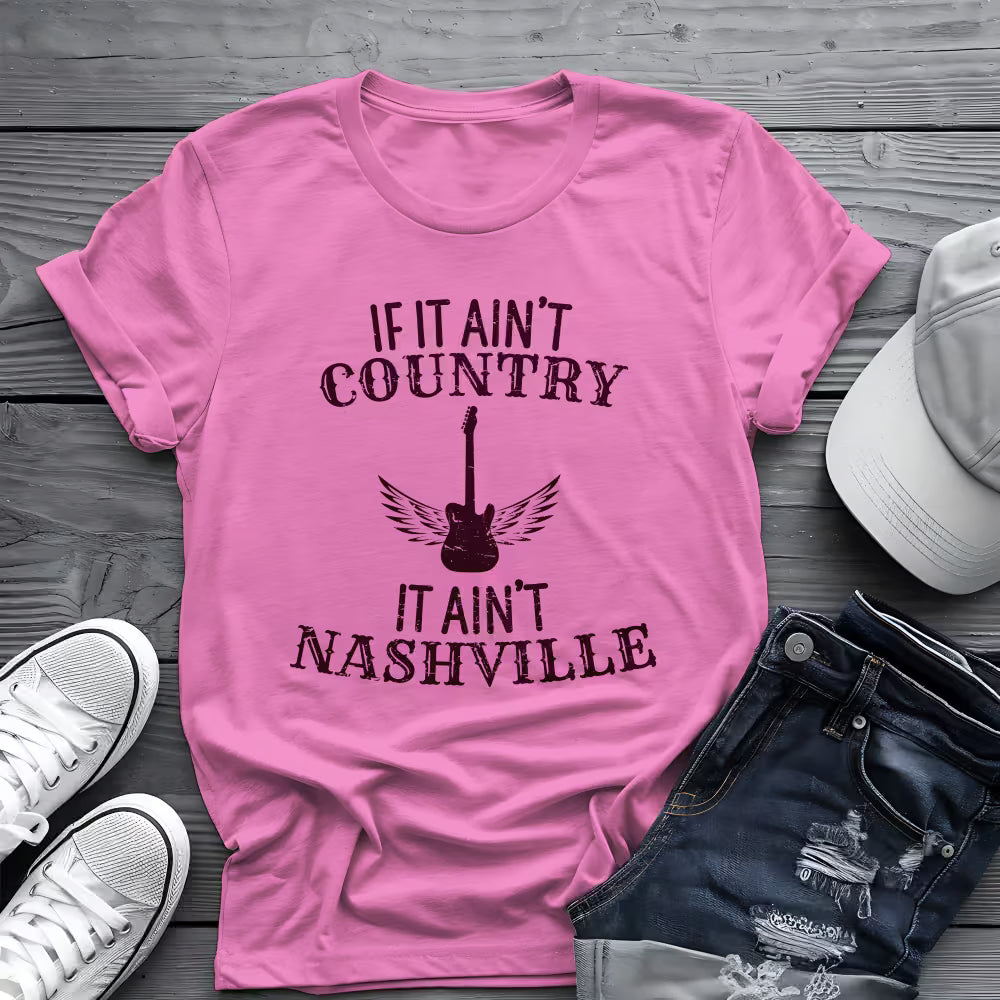 Country Nashville Tee 🎸 Funny Music City Shirt