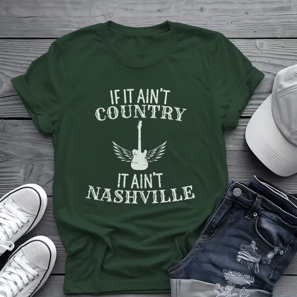 Country Nashville Tee 🎸 Funny Music City Shirt
