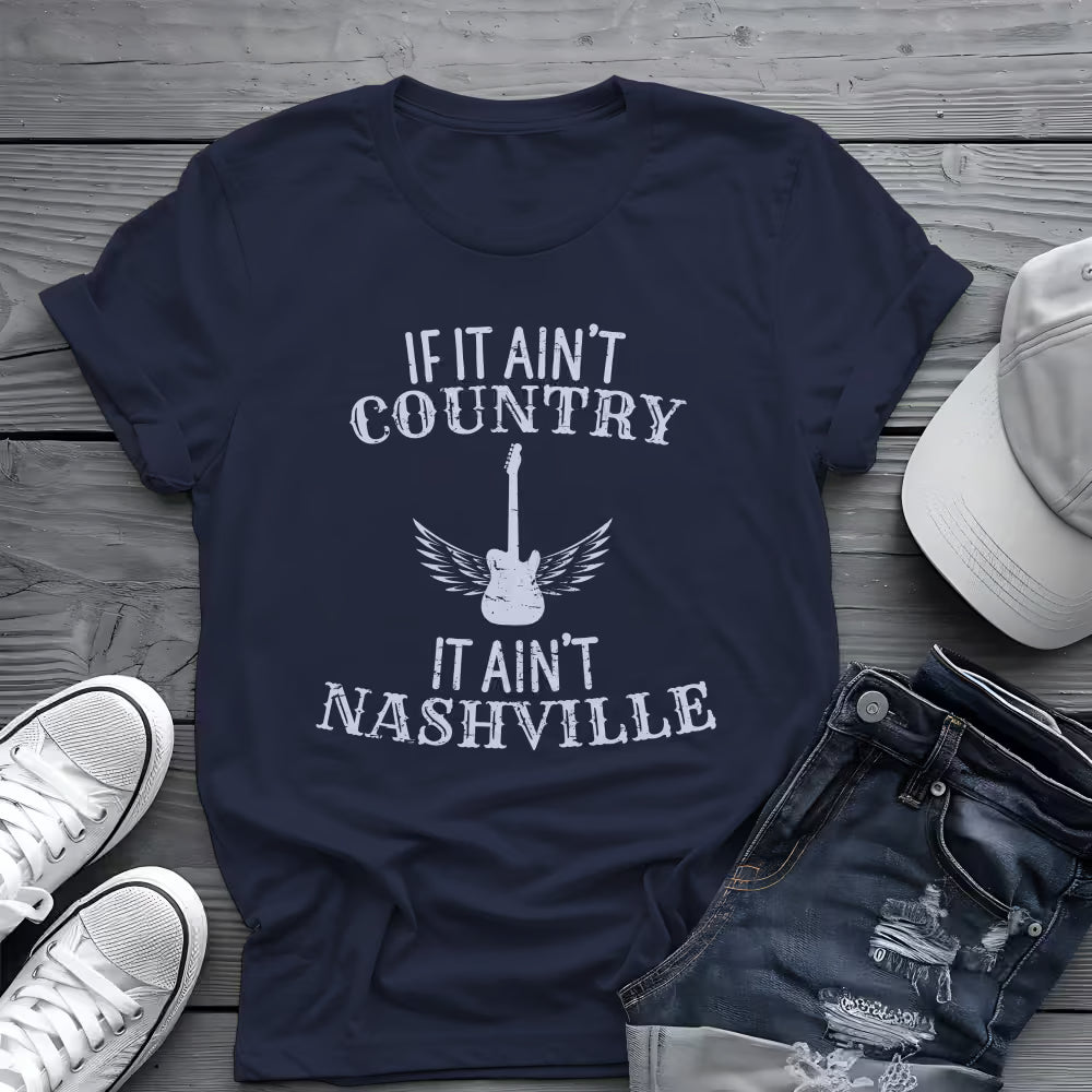 Country Nashville Tee 🎸 Funny Music City Shirt