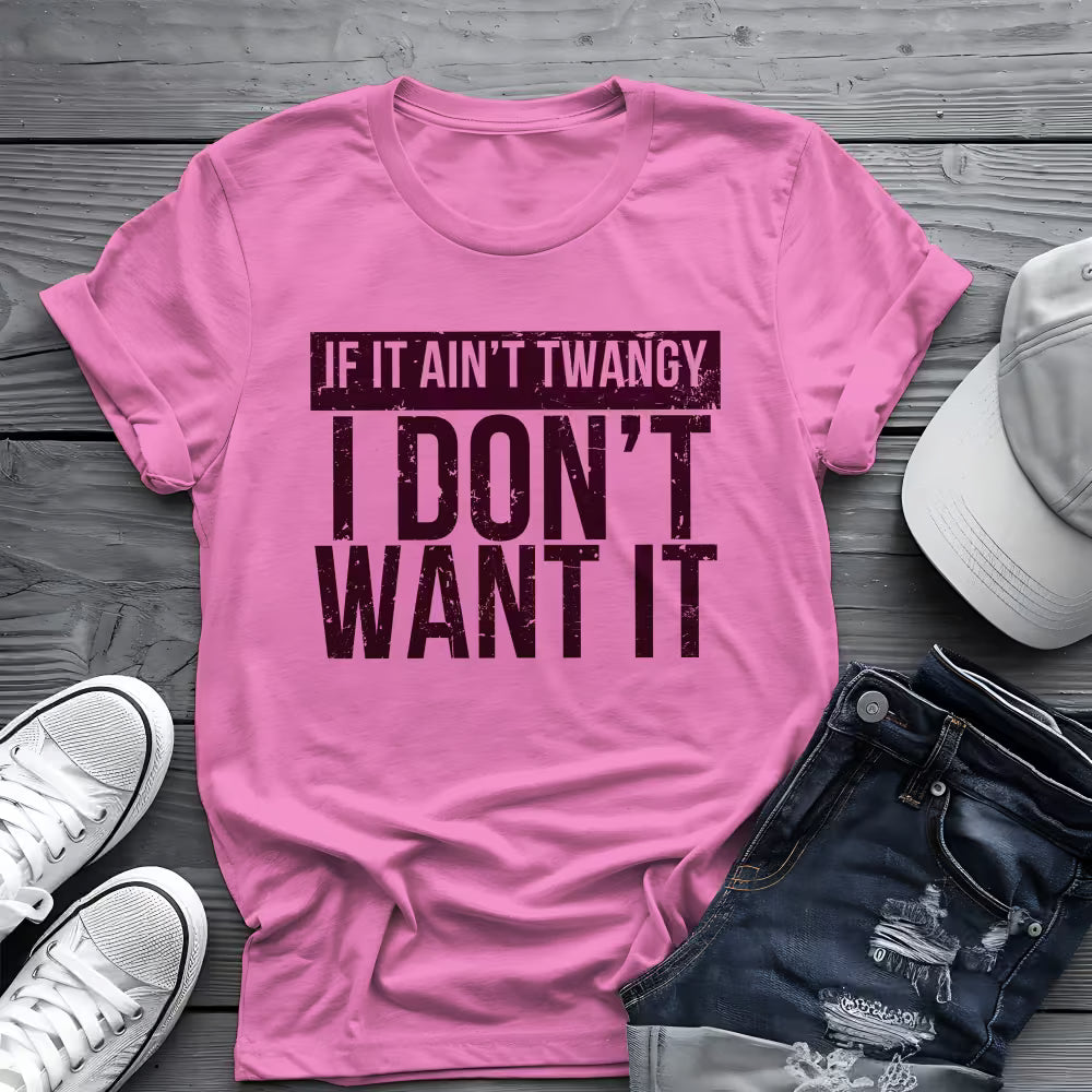 Twangy Music Tee 🎸 Funny Country Shirt