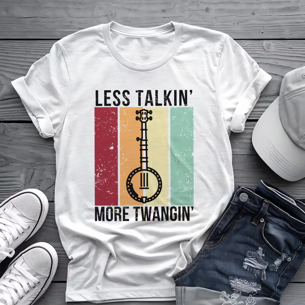 Twangin' Banjo Tee 🎸 Funny Country Music Shirt