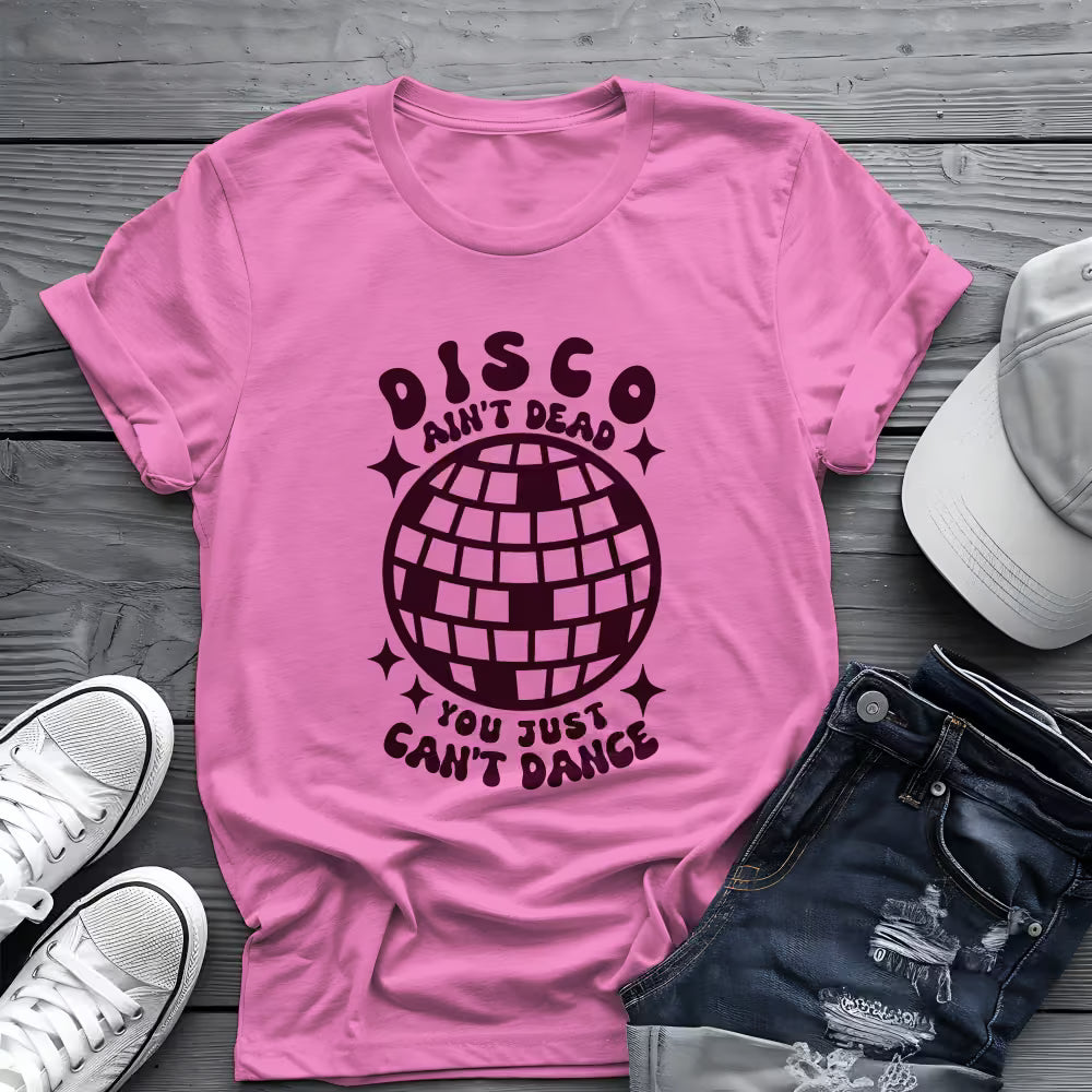Disco Ain't Dead Tee 🕺 Funny Retro 70s Shirt - Disco Music Shirt