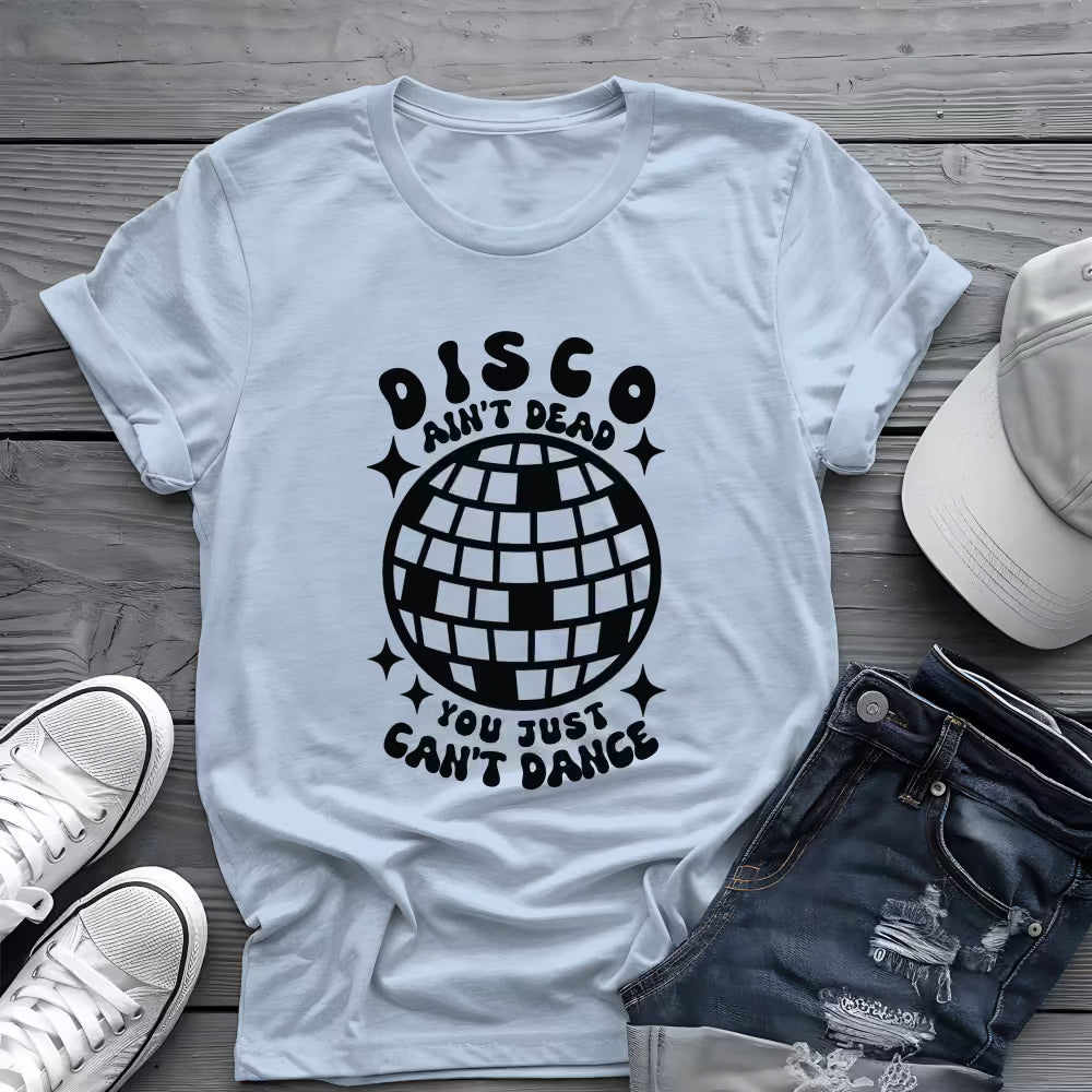 Disco Ain't Dead Tee 🕺 Funny Retro 70s Shirt - Disco Music Shirt