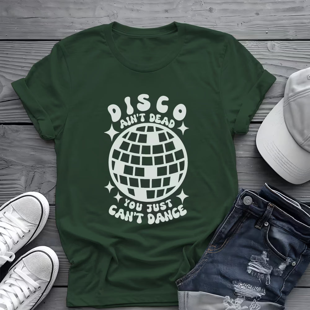 Disco Ain't Dead Tee 🕺 Funny Retro 70s Shirt - Disco Music Shirt