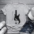 Minimalist Bass Tee 🎸 Clean Music Shirt - Bass Player Shirt