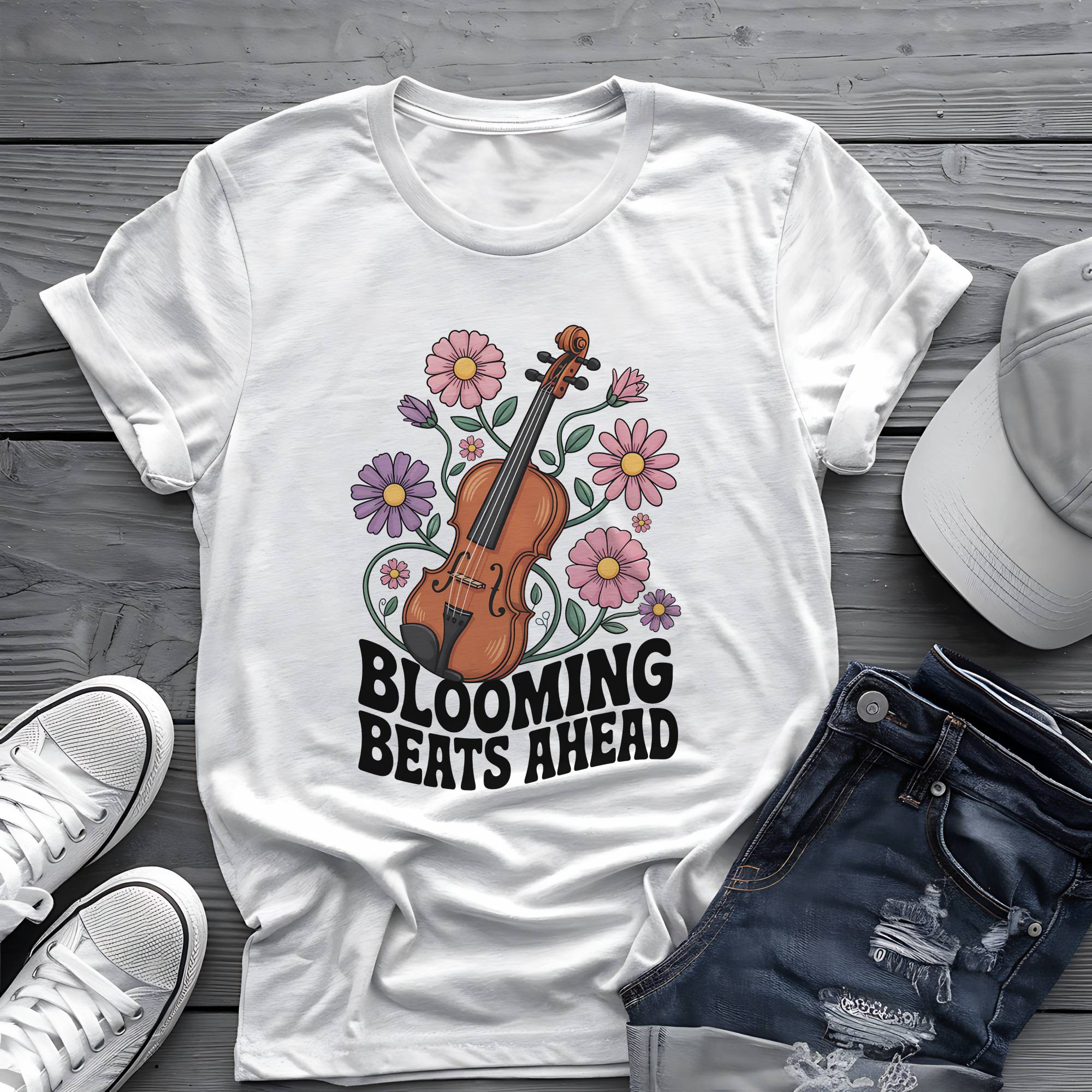 The Vernal Sonata - Floral Violin Series - Violinist Shirt