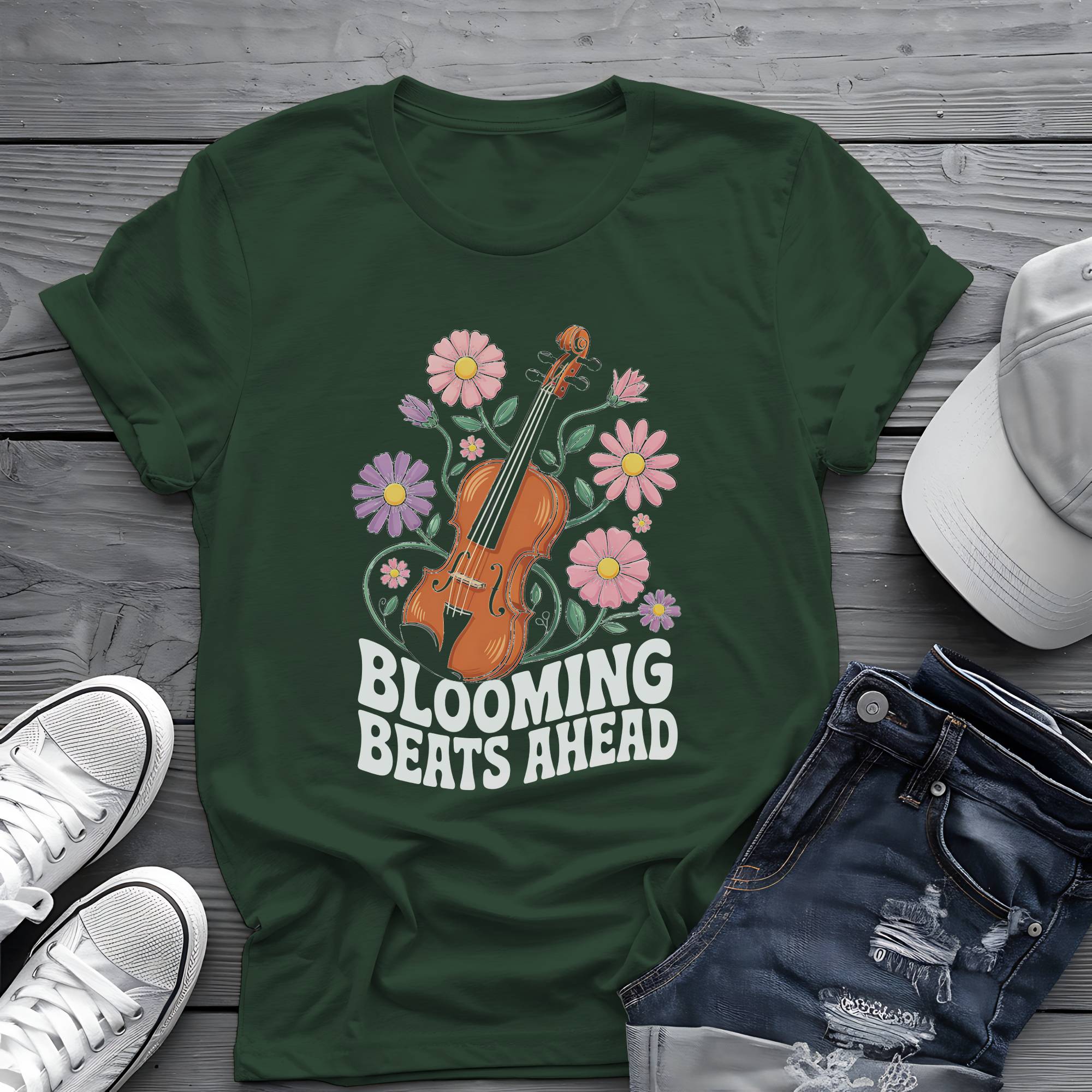 The Vernal Sonata - Floral Violin Series - Violinist Shirt