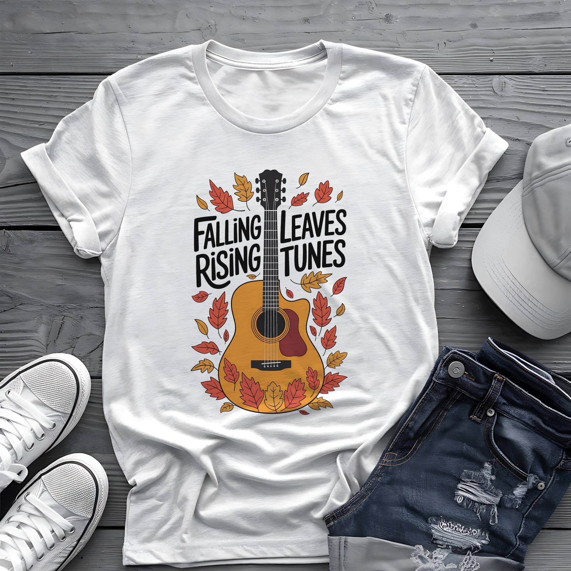 Four Seasons One Rhythm: Universal Musical Tree Graphic Tee 🌳🎵
