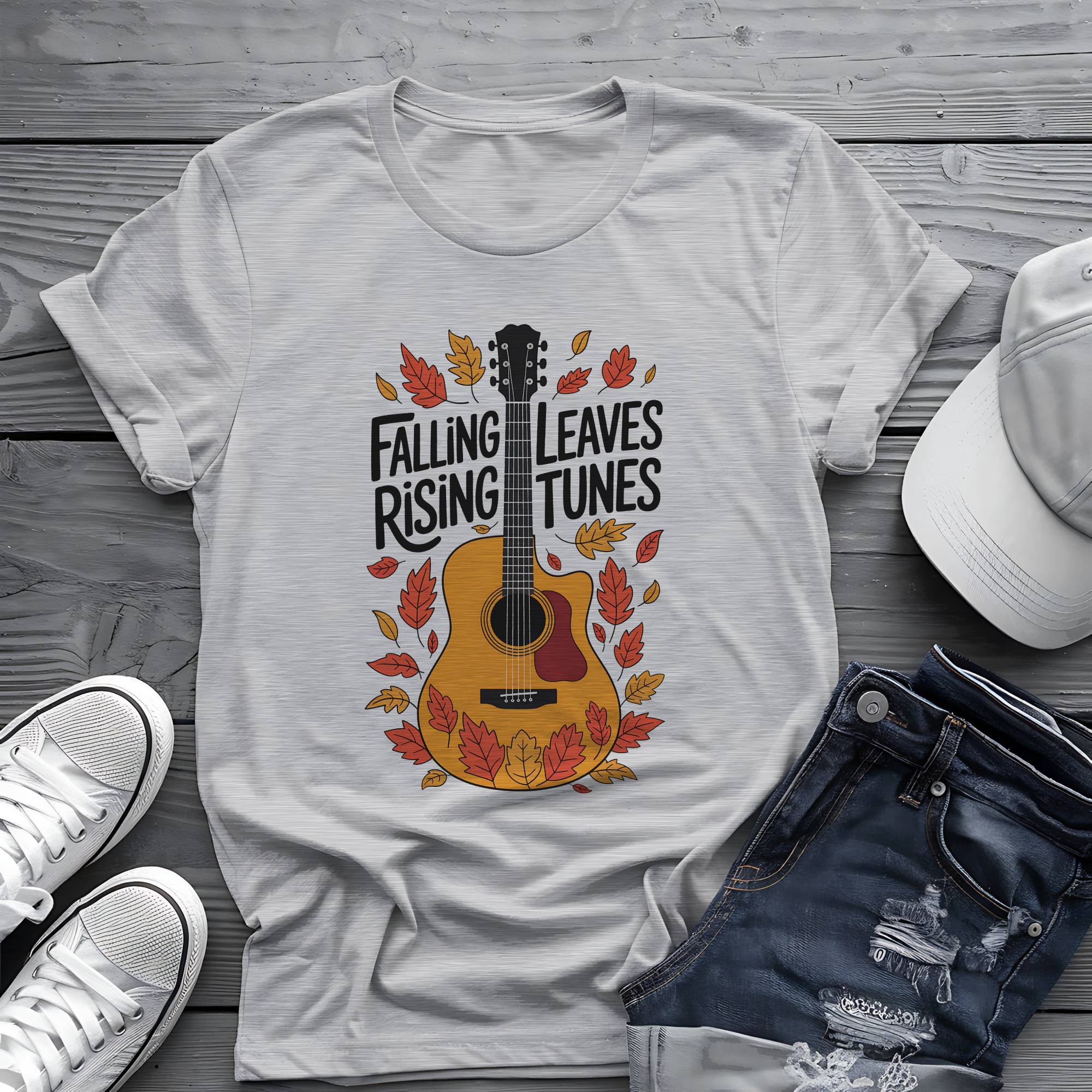 Four Seasons One Rhythm: Universal Musical Tree Graphic Tee 🌳🎵