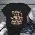 Rock of Ages: Gospel Groove Divine Drummer Graphic Tee 🥁✨