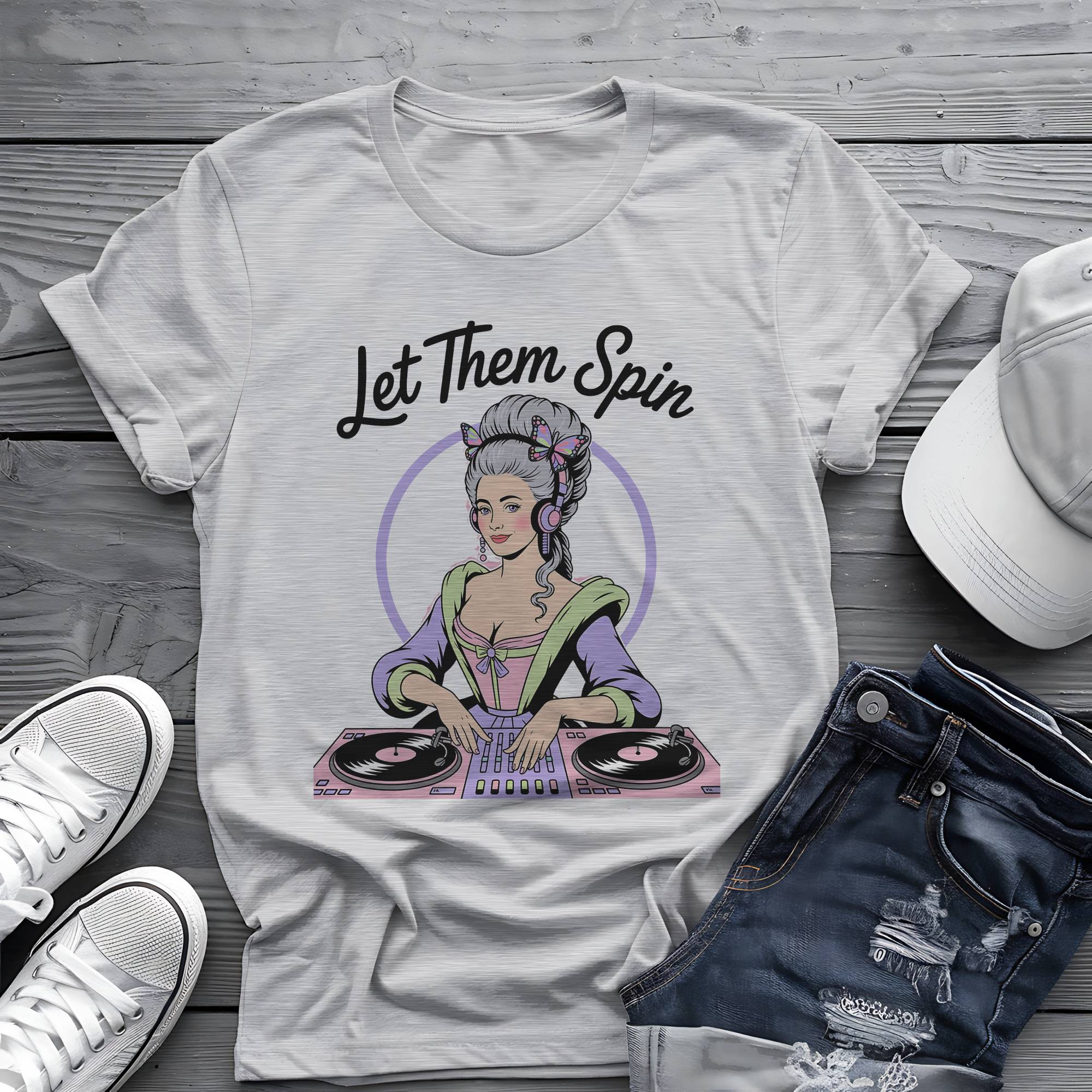 Let Them Spin: Marie Antoinette Royal DJ Graphic Tee 🎧🍰