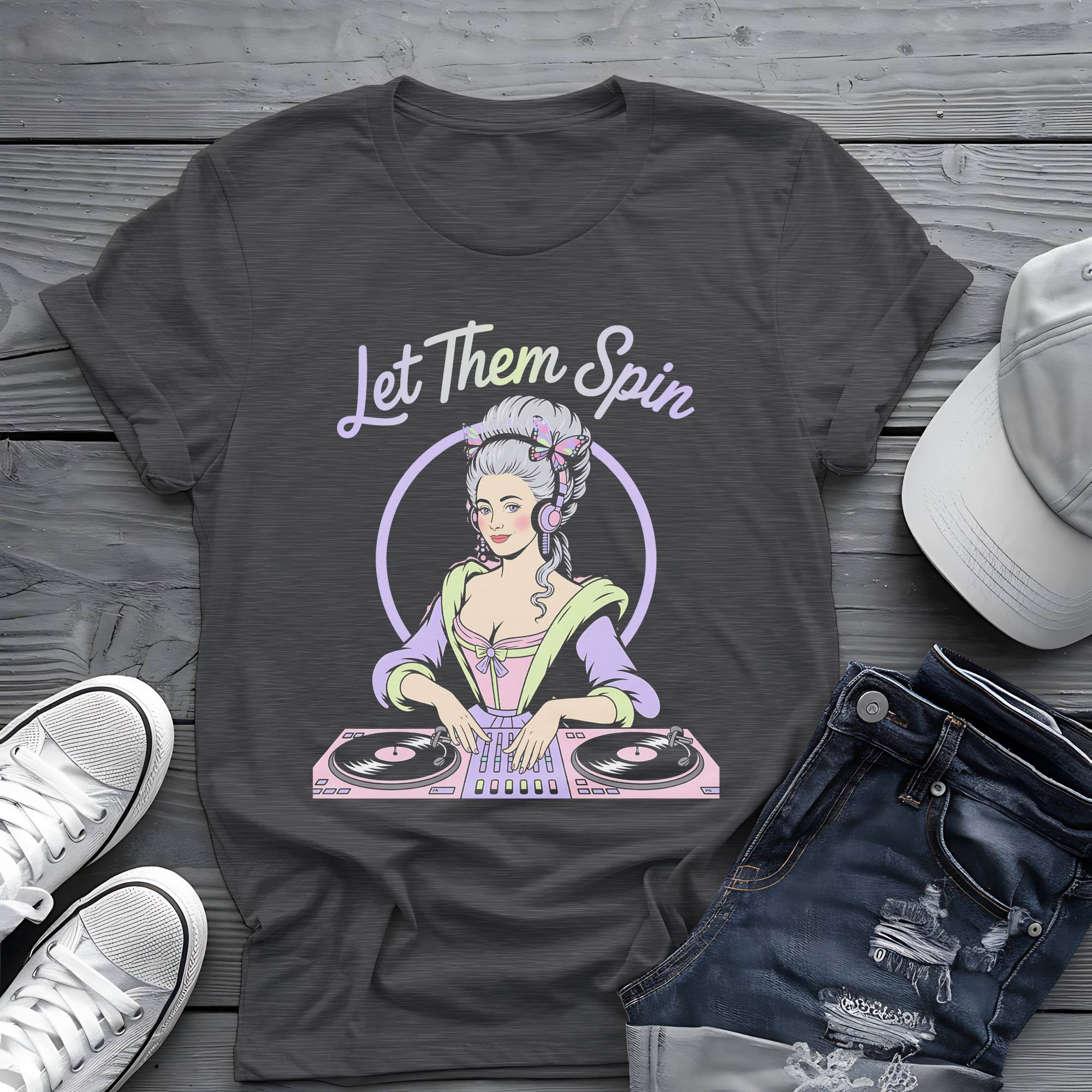 Let Them Spin: Marie Antoinette Royal DJ Graphic Tee 🎧🍰