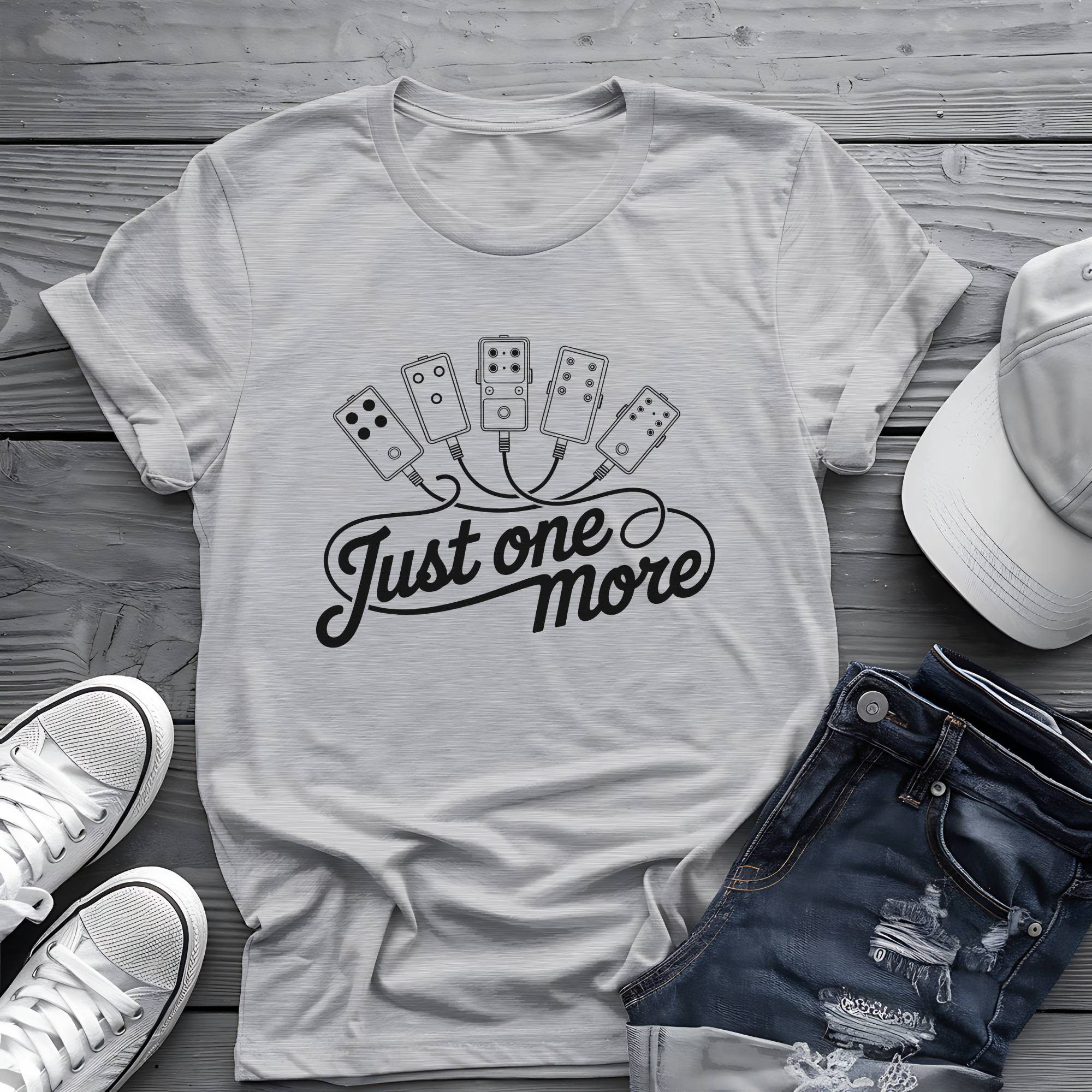 Just One More: Boutique Pedal Addict Graphic Tee 🎸🔌