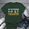 Metronome Therapist Tee 🎶 Funny Musician Shirt - Music Humor