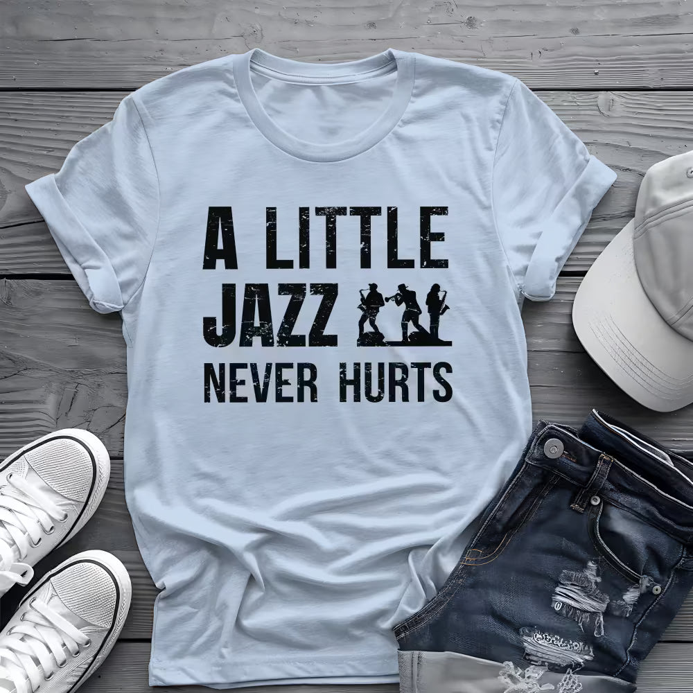 A Little Jazz Tee 🎷 Funny Jazz Music Shirt