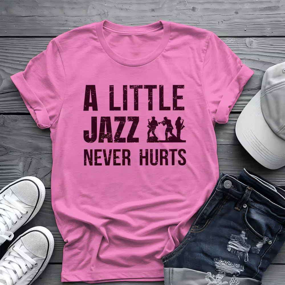 A Little Jazz Tee 🎷 Funny Jazz Music Shirt