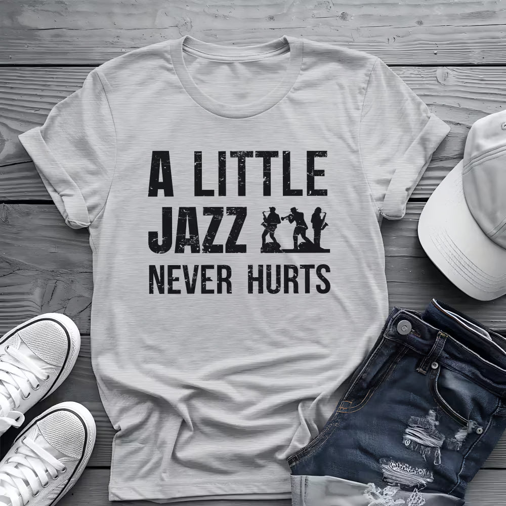 A Little Jazz Tee 🎷 Funny Jazz Music Shirt