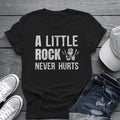 A Little Rock Tee 🎸 Funny Rock Music Shirt